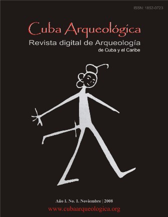 Portada Revista Cuba Arqueológica | Vol. 1 No. 1 | 2008
