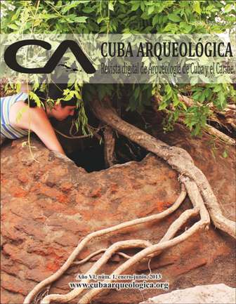 Portada Revista Cuba Arqueológica | Vol. 6 No. 1 | 2013