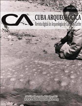 Portada Revista Cuba Arqueológica | Vol. 6 No. 2 | 2013