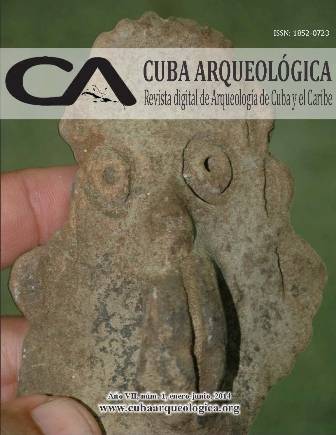 Portada Revista Cuba Arqueológica | Vol. 7 No. 1 | 2014