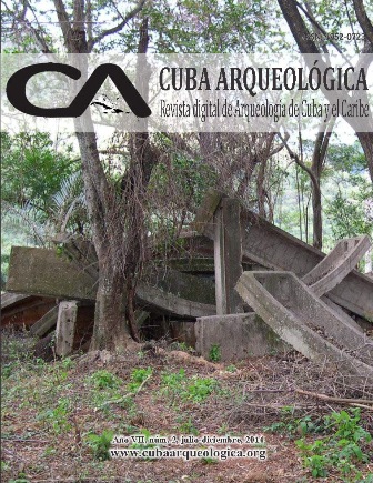 Portada Revista Cuba Arqueológica | Vol. 7 No. 2 | 2014