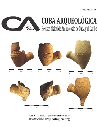 Portada Revista Cuba Arqueológica | Vol. 8 No. 2 | 2015