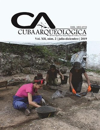 Portada Revista Cuba Arqueológica |Vol. 12 No. 2 | 2019