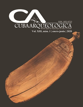 Portada Revista Cuba Arqueológica | Vol. 13 No. 1 | 2020