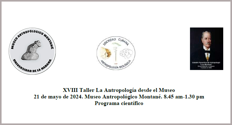 XVIII Taller La Antropología desde el Museo