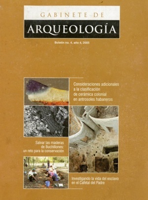 Revista Gabinete de Arqueología | No. 4 Año 4 | 2005