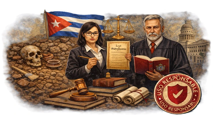 Marco Legal y Normativo para la protección legal del patrimonio arqueológico en Cuba.