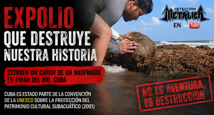Nuevo acto de expolio arqueológico en Cuba
