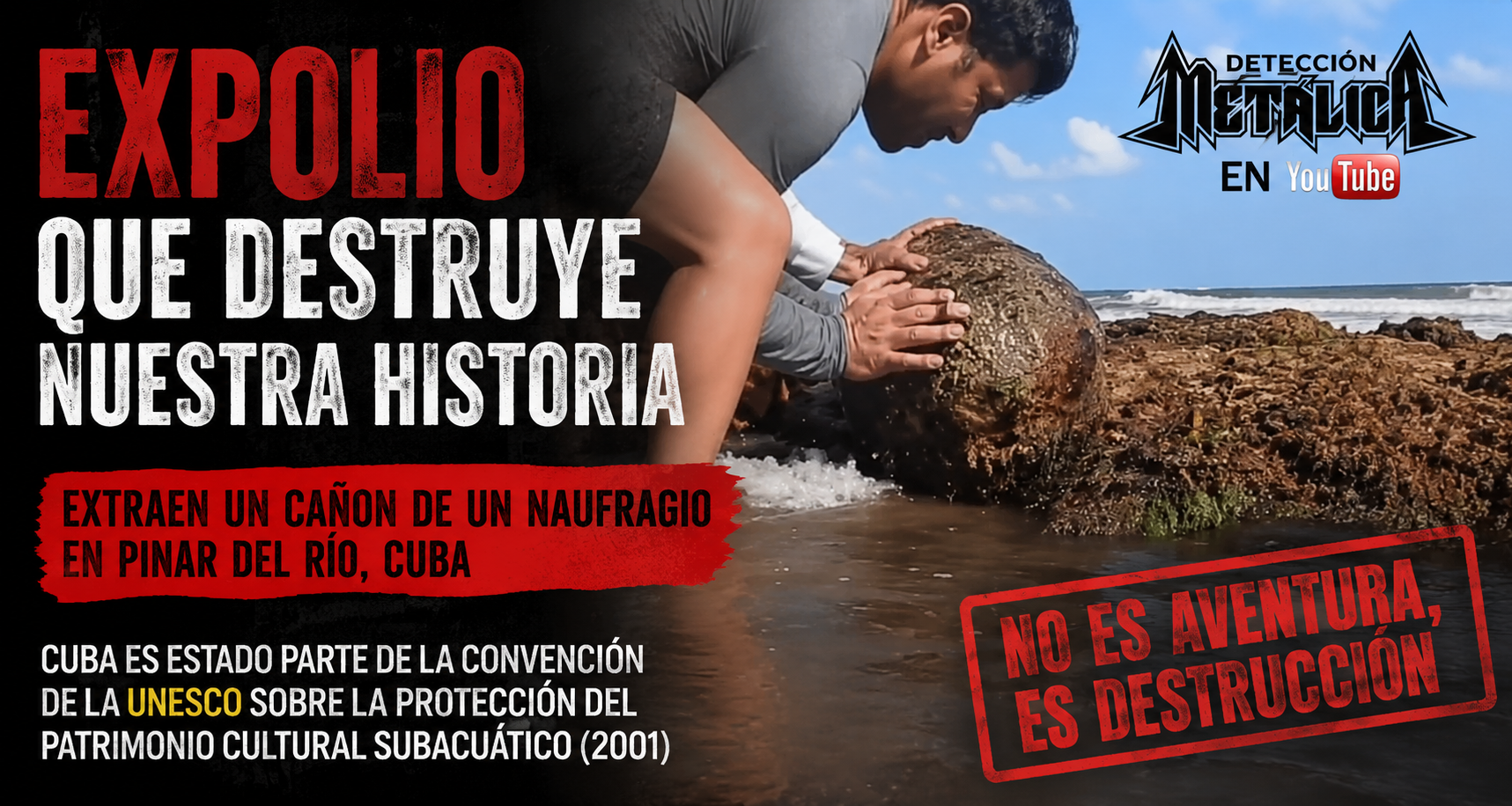 Nuevo episodio de expolio arqueológico en Cuba