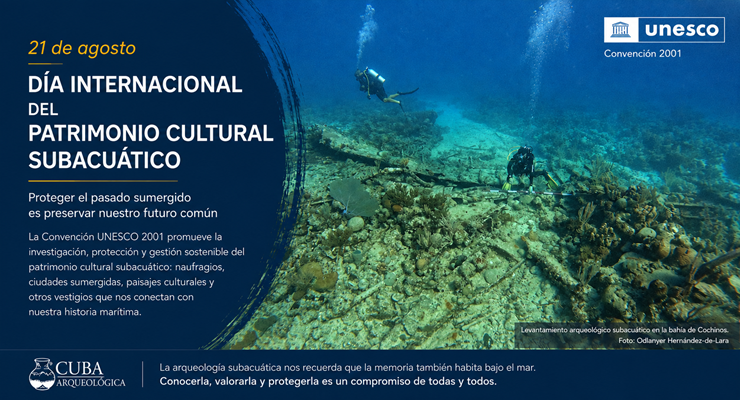 21 de agosto | Día Internacional del Patrimonio Cultural Subacuático