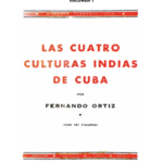 Portada del libro Las Cuatro Culturas Indias de Cuba de Fernando Ortiz